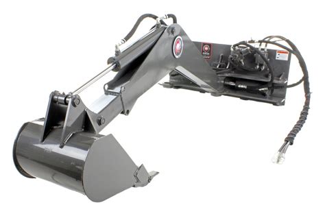 skid steer backhoe attachment with swing arm|tractor swing arm backhoe.